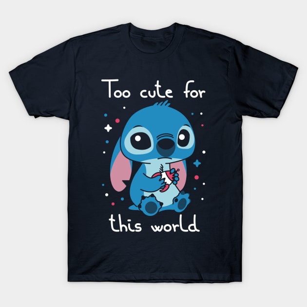 Too cute for this world T-Shirt by Domichan